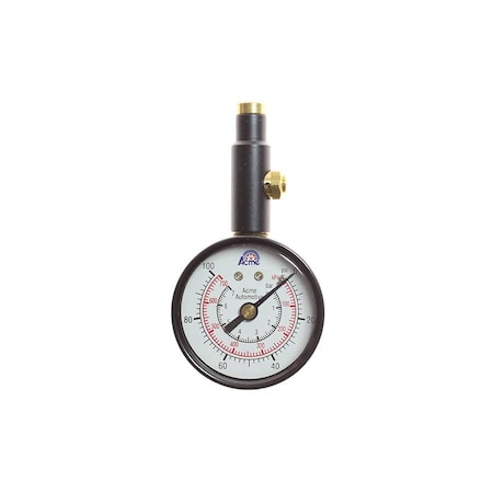 Coilhose Pneumatics PRESSURE GAUGE 0-100 PSI DIAL AMA530
